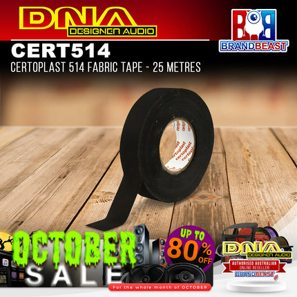 DNA CERT514 Certoplast 514 Fabric Tape 25 Metres