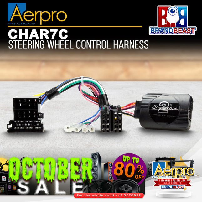 Aerpro CHAR7C Steering Wheel Control Harness Suit Alfa Romeo Giulietta/Mito