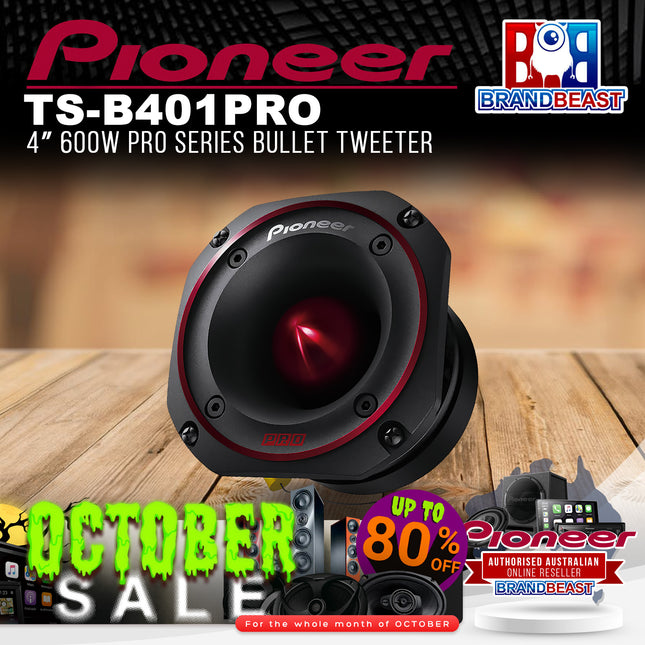 Pioneer TS-B401PRO 4" 600W PRO Series Bullet Tweeter