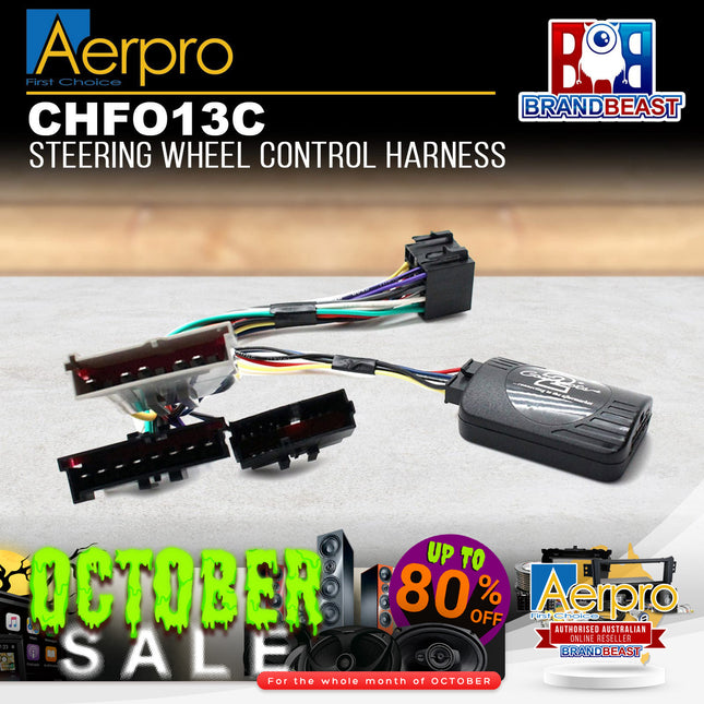 Aerpro CHFO13C Steering Wheel Control Harness Suit Ford/Jaguar