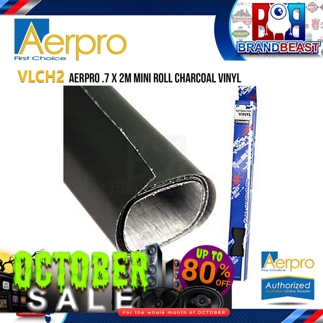 Aerpro VLCH2 .7 X 2m Mini Roll Charcoal Vinyl