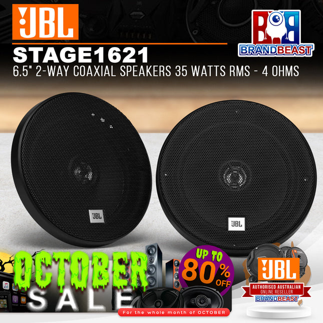 JBL STAGE 1621 6.5" 2-Way Coaxial Speakers 35 Watts RMS - 4 Ohms