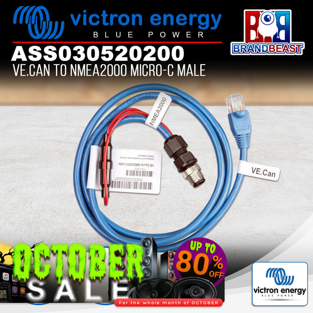Victron Energy ASS030520200 VE.Can to NMEA2000 Micro-C Male