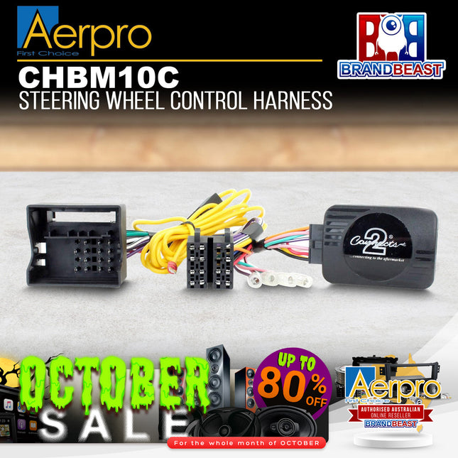 Aerpro CHBM10C Steering Wheel Control Interface Suit Mini Cooper F55/F56 2014-ON