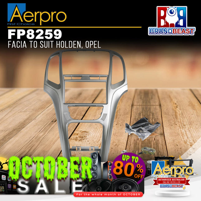 Aerpro FP8259 Facia To Suit Holden, Opel