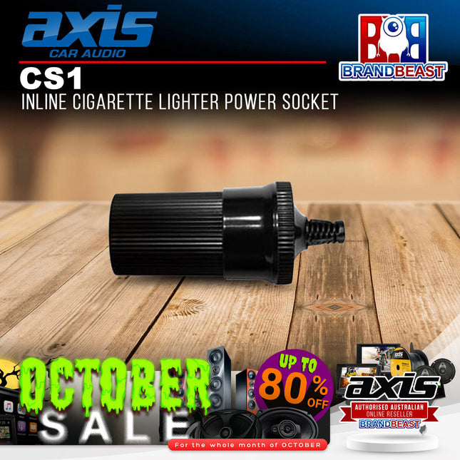 Axis CS1 Cigarette Lighter Power Socket Inline