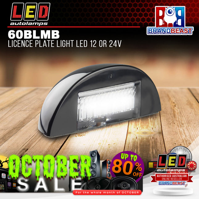 LED Autolamps 60BLMB Licence Plate Light LED 12 or 24V