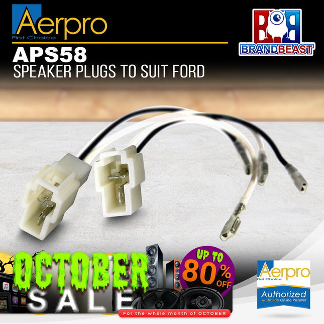 Aerpro APS58 Factory Speaker Adaptor Locking Clip Style