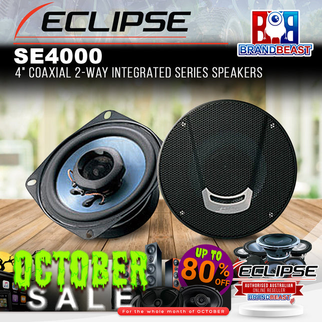 ECLIPSE SE4000 4" Coaxial 2-Way Integrated Series Speakers - 1 Pair