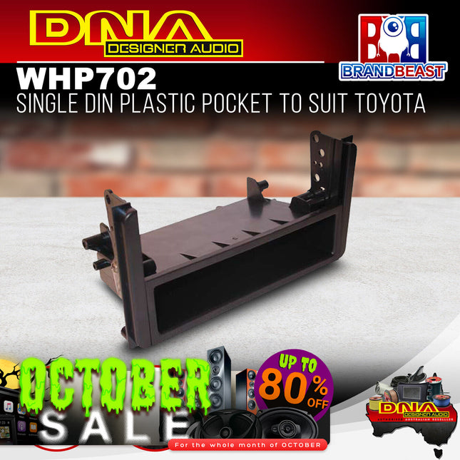 DNA WHP702 Single DIN Plastic Pocket To Suit Toyota