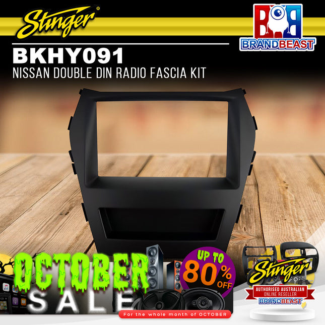 Stinger BKHY091 Hyundai OE Nav Double DIN Radio Fascia Kit