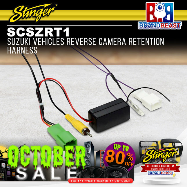 Stinger SCSZRT1 Reverse Camera Retention Harness To Suit Suzuki Vehicles