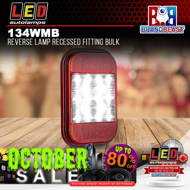 LED Autolamps 134WMB Reverse Lamp Recessed Fitting Bulk