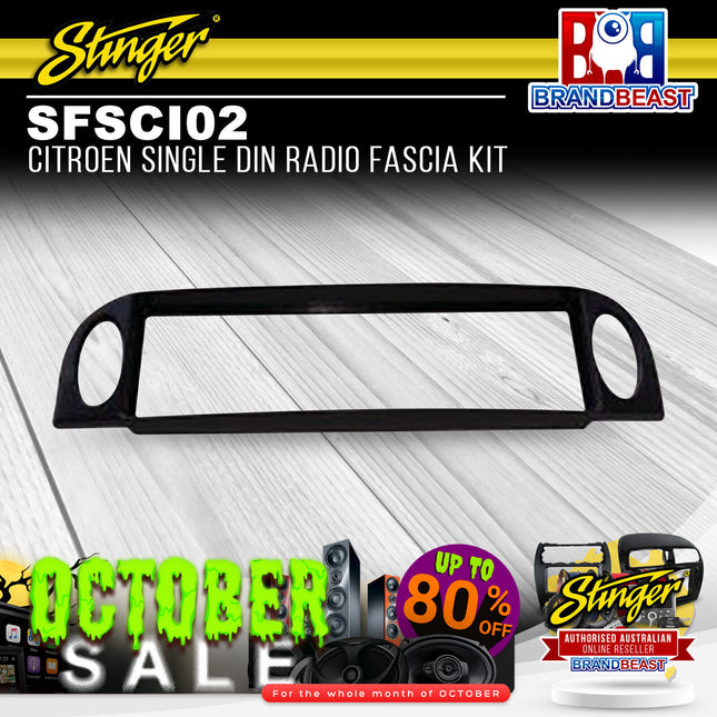 Stinger SFSCI02 Citroen Single DIN Radio Fascia Kit