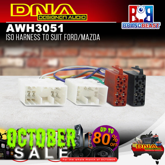 DNA AWH3051 ISO Harness to Suit Ford EF-EL/Mazda
