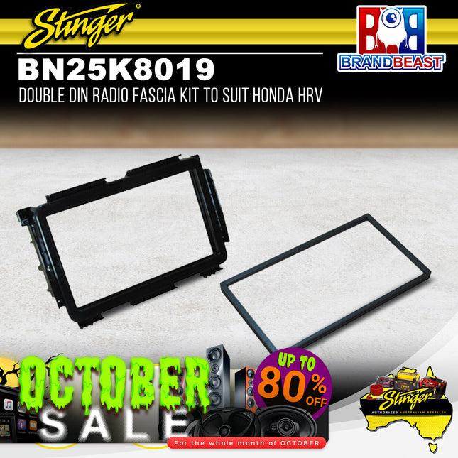 Stinger BN25K8019 Double DIN Radio Fascia Kit To Suit Honda HRV