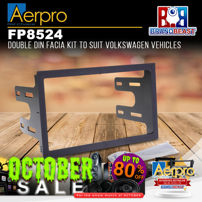 Aerpro FP8524 Double DIN Facia Kit To Suit Volkswagen Vehicles - Various Models