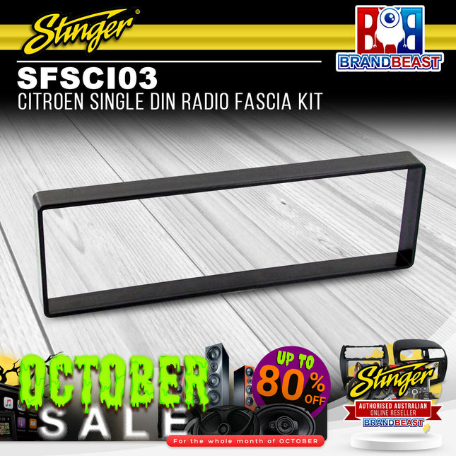 Stinger SFSCI03 Citroen Single DIN Radio Fascia Kit