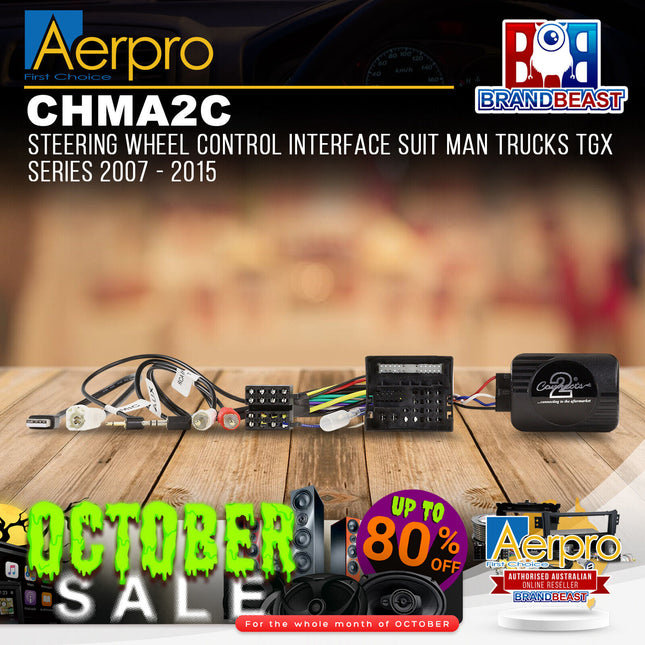 Aerpro CHMA2C Steering Wheel Control Interface Suit MAN Trucks TGX Series