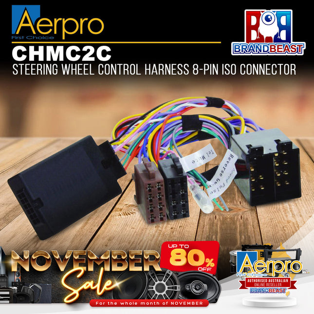 Aerpro CHMC2C Steering Wheel Control Interface Suit Mercedes & VW Various Models