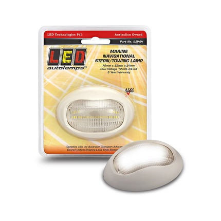 LED Autolamps 52WW 12/24V LED Marine Navigational Stern/Towing Lamp