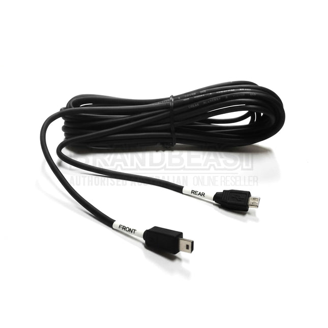 QVIA LUKAS QR-AR-CABLE7 7m Front-to-Rear Dashcam Cable for AR790 – Durable Extension Lead