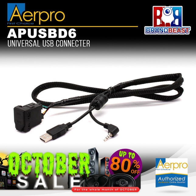 Aerpro APUSBD6 Universal USB Connecter