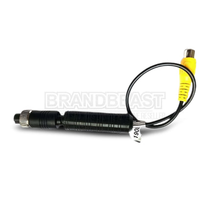 MONGOOSE RCA2HD RCA to 4 Pin Video Adapter - Standard Camera to Heavy Duty System Converter