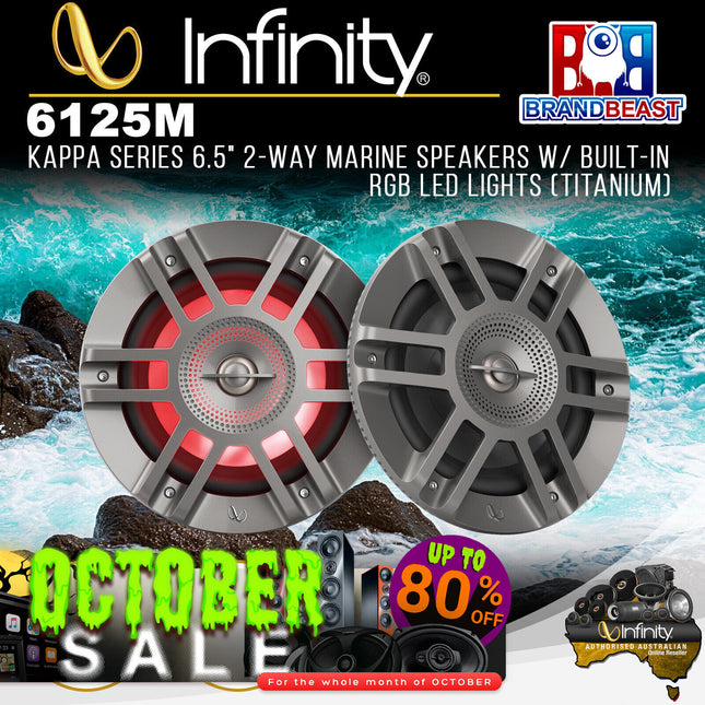 Infinity 6125M 6-1/2" Coaxial Marine Speaker