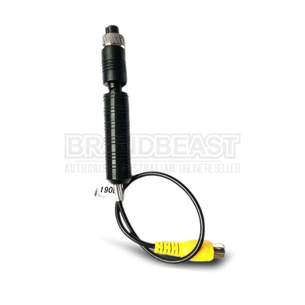 MONGOOSE RCA2HD RCA to 4 Pin Video Adapter - Standard Camera to Heavy Duty System Converter