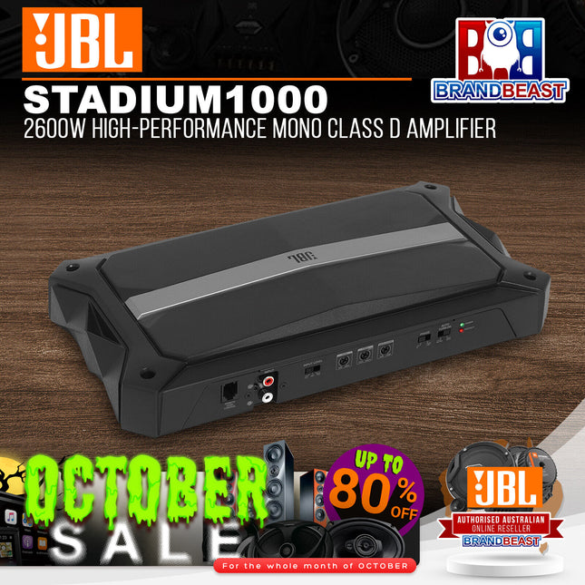 JBL Stadium 1000 2600W High-Performance Mono Class D Amplifier