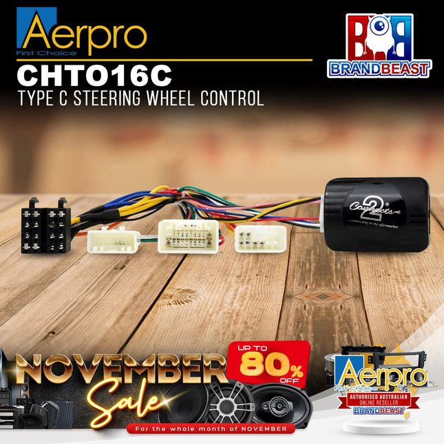 Aerpro CHTO16C Type C Steering Wheel Control