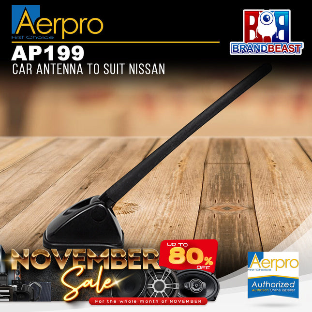 Aerpro AP199 Car Antenna to Suit Nissan