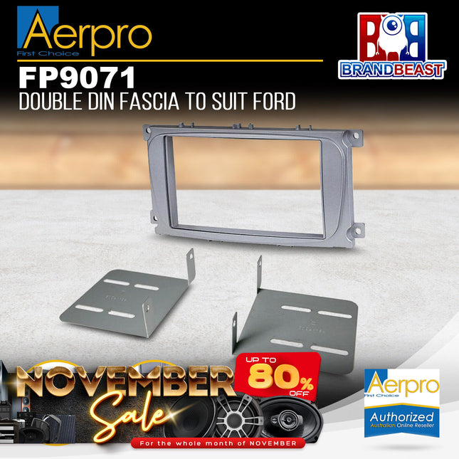 Aerpro FP9071 Double DIN Facia Kit to Suit Ford Focus/Mondeo