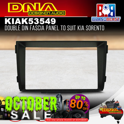 DNA KIA-K53549 Double DIN Fascia Panel to Suit Kia Sorento