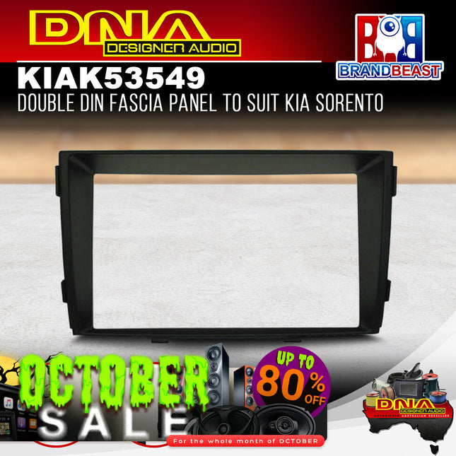 DNA KIA-K53549 Double DIN Fascia Panel to Suit Kia Sorento