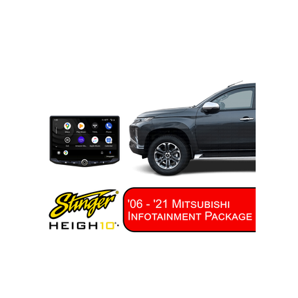 Stinger SRP-MT001H HEIGH10 Infotainment Package to Suit Mitsubishi '06- '21