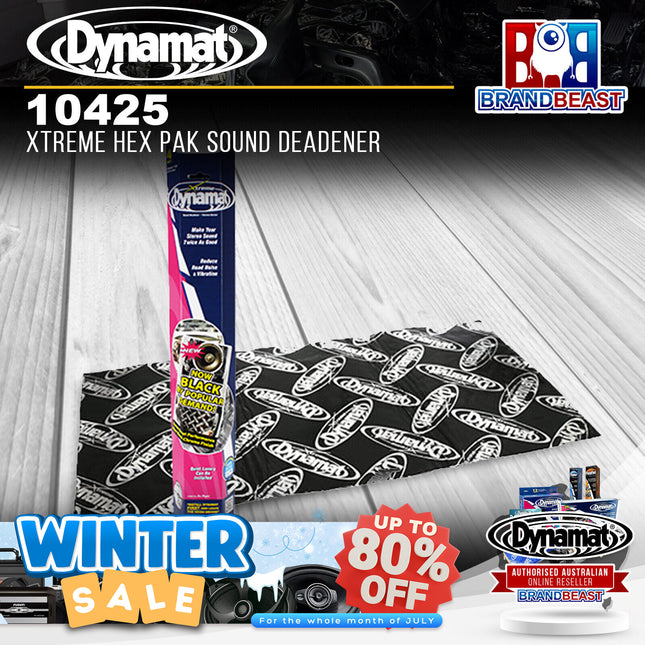 Dynamat 10425 Xtreme Hex Pak Sound Deadener