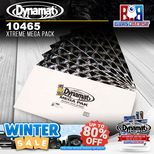 Dynamat 10465 Xtreme Mega Pak Sound Deadener