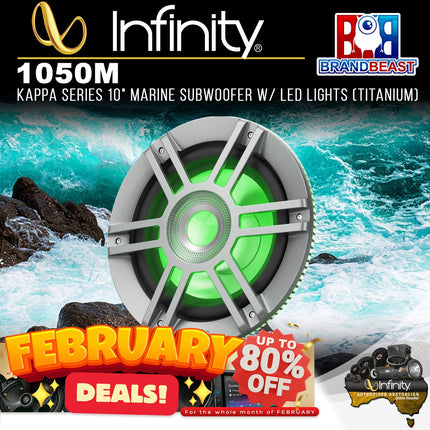 Infinity 1050M Kappa 10" Marine Woofer