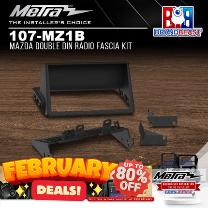 Metra 107-MZ1B Mazda Double DIN Radio Fascia Kit