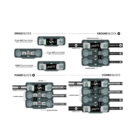 Stinger XFDB108 X-LINK Linkable Fused Distribution Block