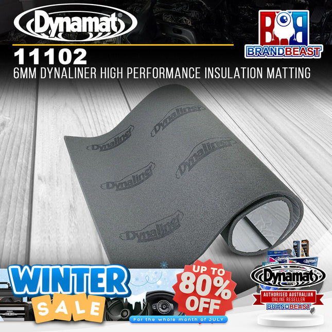 Dynamat 11102 6mm Dynaliner High Performance Insulation Matting