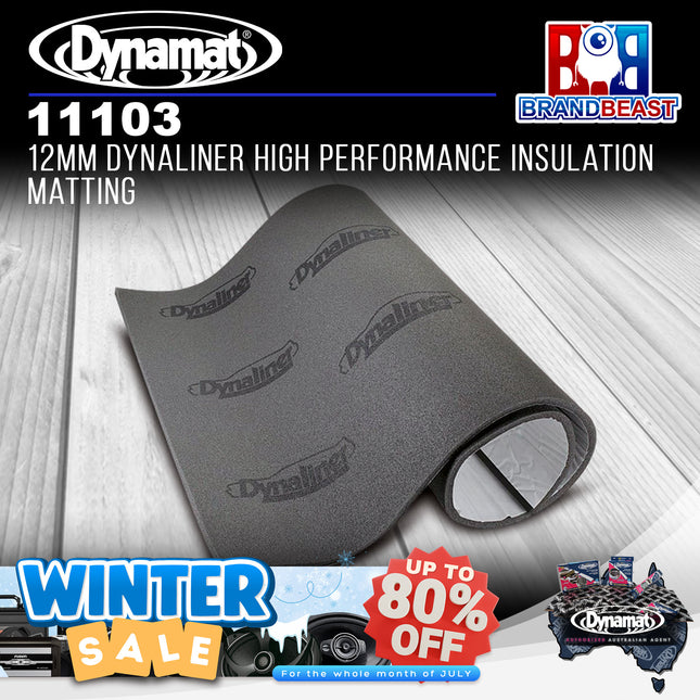 Dynamat 11103 12mm Dynaliner High Performance Insulation Matting