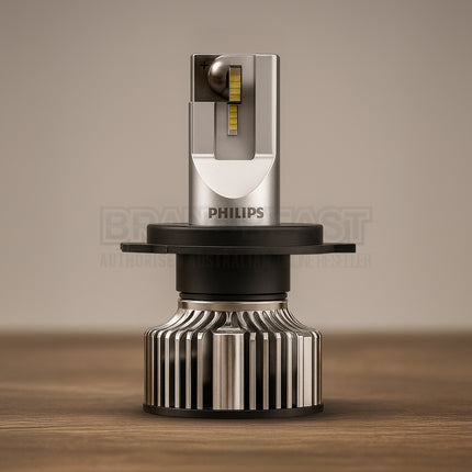 PHILIPS 11342UE2X2 H4 12/24V Ultinon Essential LED Headlight Bulb - Pair