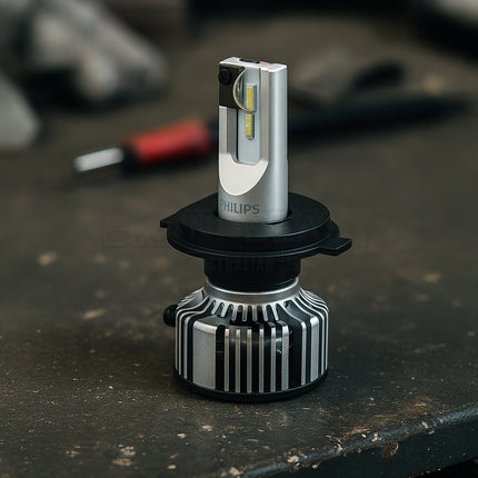 PHILIPS 11342UE2X2 H4 12/24V Ultinon Essential LED Headlight Bulb - Pair