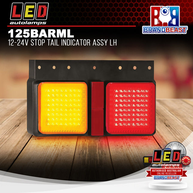 LED Autolamps 125BARML 12-24V Stop Tail Indicator Assy LH