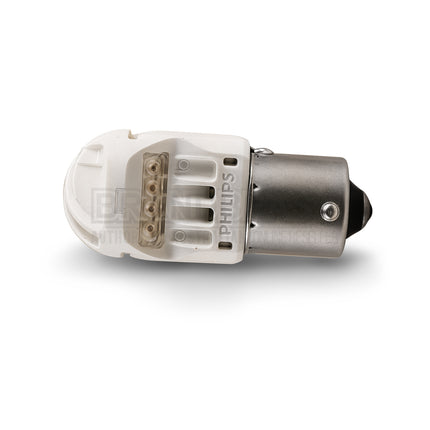 Philips 12839REDB2 LED Tail Light Bulbs Bayonet 12V Red – 2 Pack Brake & Rear Lamp