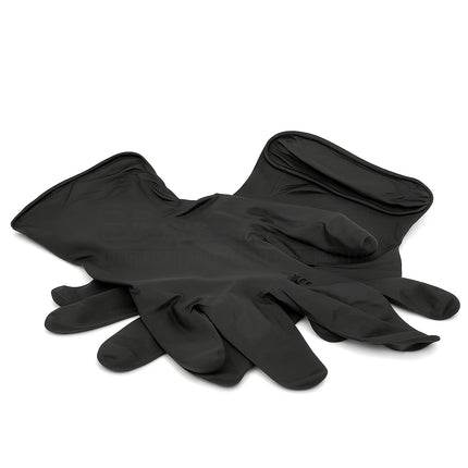 Rocket 130004 TGC Black Nitrile Gloves XL Industrial Strength 100 Pack