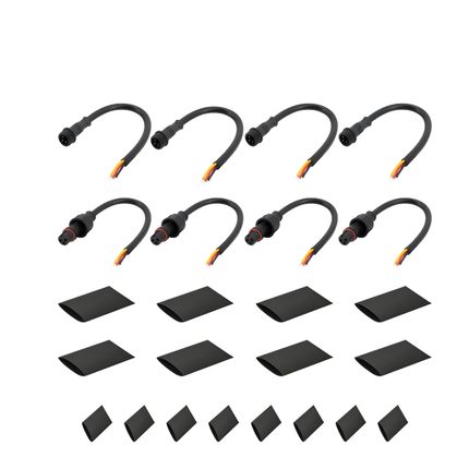 Stinger SPXDMF ENLIGHT10 Y 8 Pack 3-Pin Harness Pack